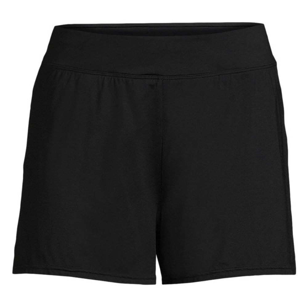 Lands' End Women's Classic Black Athletic Shorts